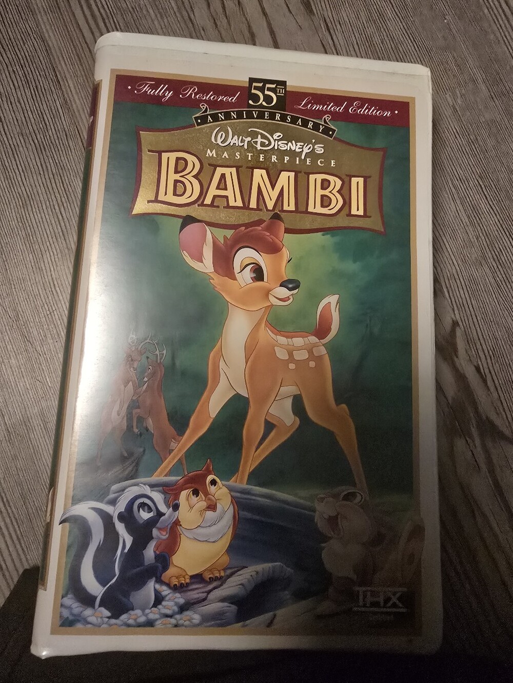 Disney Bambi 55th Aniversary VHS